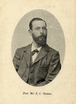105831 Portret van J.C. Naber, geboren 1858, leraar aardrijkskunde aan het Stedelijk Gymnasium te Utrecht (1882-1883), ...